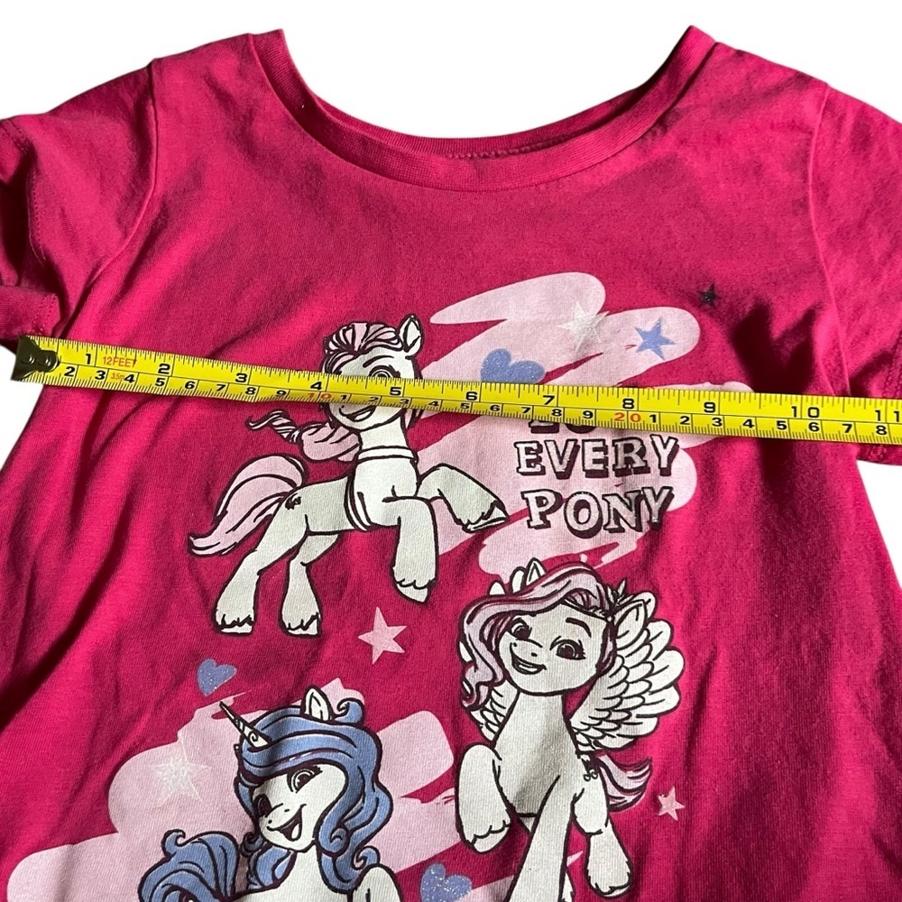Girls Size 5/6 Clothing Bundle – Summer Tees, Dress, Shorts play graphic t comfy - Picture 8 of 16